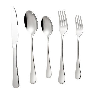 China Sustainable Stainless Steel Dinnerware Set Spoon Fork Knife (Set 5) From Western Dinnerware Set for sale