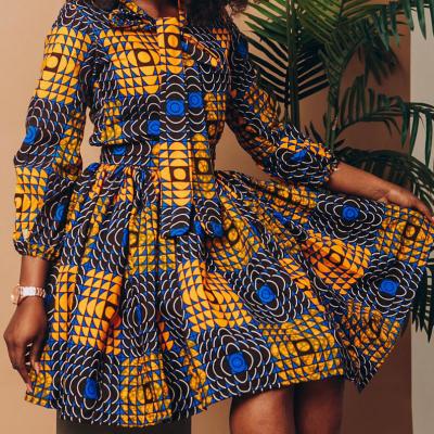 China Wholesale African Clothing 2021 Nigerian African Print African Dress In African Clothing for sale