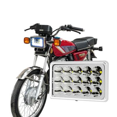 China DC12V 12 Chips de lâmpada Semi-conjunto Branco DRL Azul Farol de motor LED Acessório à venda