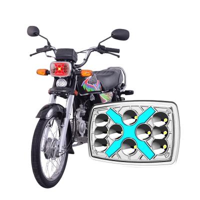 China Plastic Reflector YAYE CG125 XBT-06 LED Headlight with 12 Lamp Chips and IP67 Rating for sale