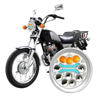 China IP67 YAYE 6 polegadas CM125 Branco DRL LED Acessório de motocicleta Amarelo Branco Farol DRL de luz baixa e alta à venda