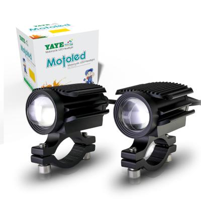 China 3570CSP YYFJD-JRY YAYE Motorrad LED Mini Spot Light 16W 1600LM AC DC 8V 80V Gelb Weiß zu verkaufen