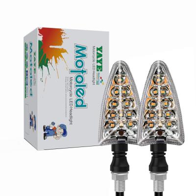 China Universele ABC PC motorfiets LED-draailichten door YAYE Light System DC12V Spanning Te koop