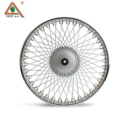 China 250 spaken Achterste WY125 ZJ125 Aluminium motorfiets velgen met trommelremhub Te koop