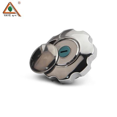 China Superior Aluminum Alloy Fuel Tank Cap Sleeve Lock For CG125 Modification Honda Motorcycle Key Set for sale