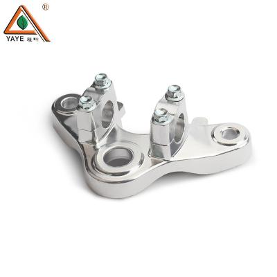 China Motorista de frente superior tripla árvore superior garfo Grampos para Honda CG125 CG150 CG200 à venda