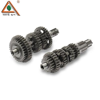 China CG200 Motorcycle Main Shaft Transmission Gearbox Fifth Main Shaft And Countershaft for sale