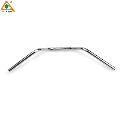 China YAYE 22mm Handlebar For Motorcycle Antirust fine iron plating faucet handle bar with Modified Handlebar for sale