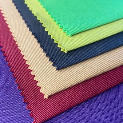 China Plain Anti-Static Shirt Fabric Uniform Pocket Cotton Polyester TC65/35 Pocket Lining Fabric for sale