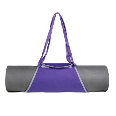 China Other Portable Women's Canvas Scratch Error Bag Yoga Mat Storage Bag Yoga Fitness Bag Reflective Yoga Mat Bag for sale