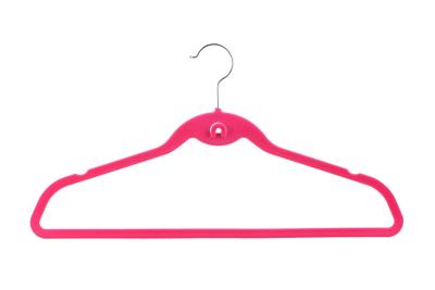 China Stylish No Slip Velvet Suit Hangers , Casual Clothes / Motorcycle Jacket Hanger for sale