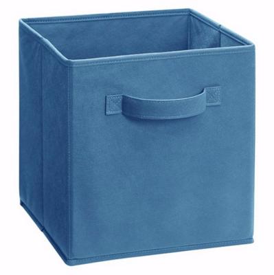 China 30*30*30cm Non-woven cube foldable storage box fabric cube storage bin for sale