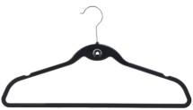 China Customizable Colorful ABS Non Slip Clothes Hangers For Shirts 450 * 250 * 5.5mm for sale