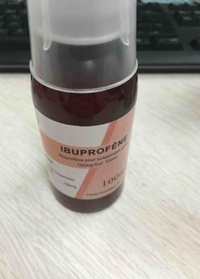 China 100MG / 5ML 100ML Oral Suspension Drugs Ibuprofen Dry Suspension for sale