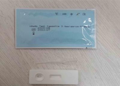 China High Accuracy Medical One Step Rapid Test Kits Hbsag / Hbsab Cassette / Strip for sale