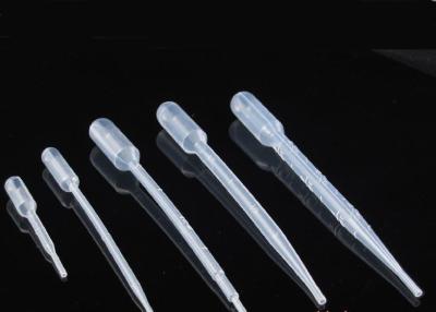 China Sterile Laboratory Consumables , 1ml, 3ml, 5ml Plastic Transfer Pipette for sale