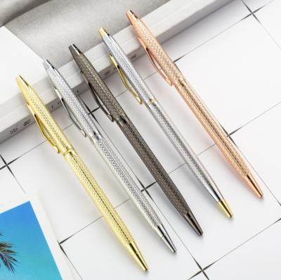 China Hot Metal Pen Ballpoint Pen Diamond Ballpoint Pen Colorful Flashing Promotional Custom Gift for sale