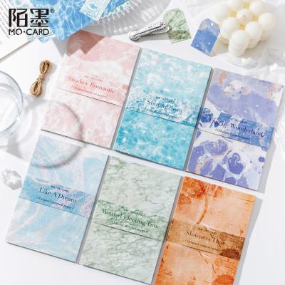 China 30pcs/pack Shimmer Set Scrapbooking Scrapbooking Scrapbooking Self Adhesive Material Paper Journal Cards Background Decoration Paper Notepad for sale