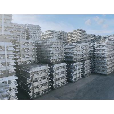 China Industry Manufacturer Aluminum Ingot Aluminum Alloy Ingot Al ADC12 A7 A9 6061 6063 Aluminum Ingots for sale