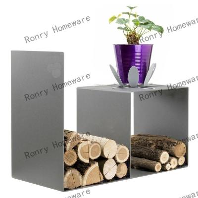 China Fire Wood Log Holder Cheap Price Fireplace Tool Lumber Rack Wood Holders Log Rack Metal Outdoor Firewood Rack for sale