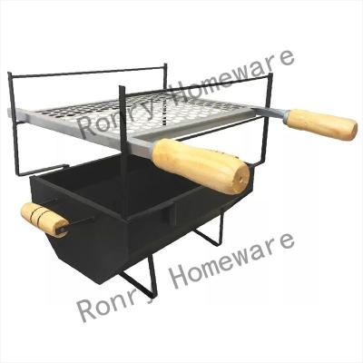 China Easily Assembled High Quality Garden Supplies Stainless Steel Campfire Grill Portable Safety Outdoor BBQ Grills for sale