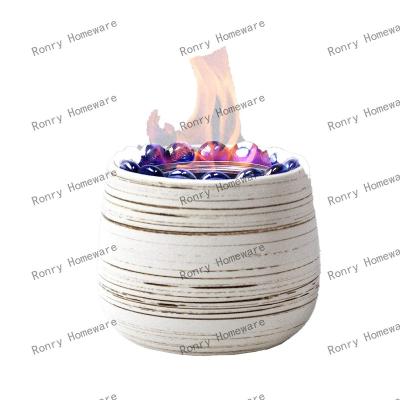 China Stocked China Factory Fire Pit sets Outdoor round Heater Home Fireplace Tabletop Fire Pit for sale