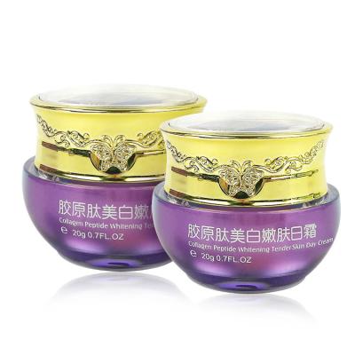 China Private Label Natural Organic Beauty Skin Care Collagen Skin Care Moisturizer Anti Aging Skin Whitening Whitening Face Cream for sale