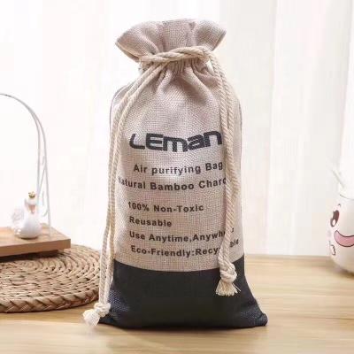 China Sustainable Charcoal Bags 100% Bamboo Activated Charcoal Air Purifier and Air Freshener, Eco-Friendly for Home for sale