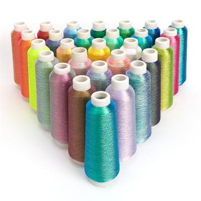 China JR Anti-UV Color High Quality 2500 Yards MS Type Polyester Embroidery Metallic Thread Thread Machine for sale