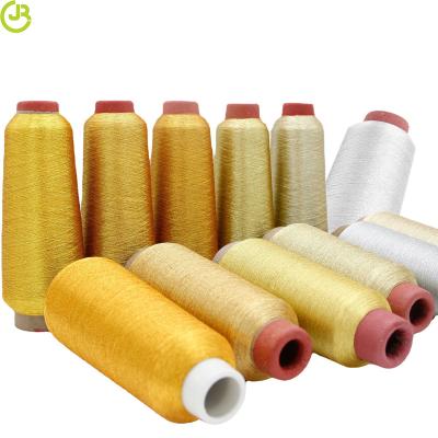 China Gold Anti-UV Direct Fluorescent Metallic Thread Factory Embroidery Crochet Knitting Yarn Cross Stitch Embroidery Ms. Type Metallic Yarns for sale