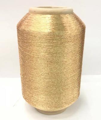 China 600D gold Anti-UV pure embroidery rurex weaving thread for sale