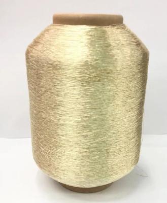 China Anti-bacteria Metallic Yarn JINGRI Yarn Polyester Yarn Gold And Silver 6 Yarn for sale