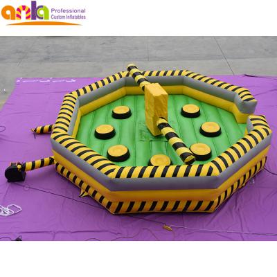 China Outdoor Hot Selling Inflatable Playground Eliminator / Wipeout Interactive Inflatable Sports Game for sale