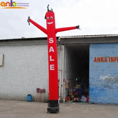 China Promotion Activity Customer Design Different Size Inflatable Air Dancer With Blower Sky Dancing Man for sale