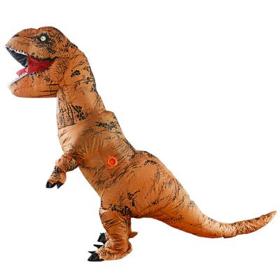 China Eco-freiendly Tyrannosaurus Rex Inflatable Dinosaur Costume Christmas Adult Inflatable Cartoon Doll for sale