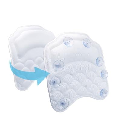 China Sustainable Bath Pillow SPA Pillow with 5D Air Mesh Technology Bath Pillow with 5D Air Mesh Technology for sale