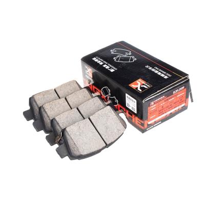 China Front Brake System Disc Brake Pads For Toyota Prius MR2 0446513050 Semi Metal And Ceramic Materials for sale