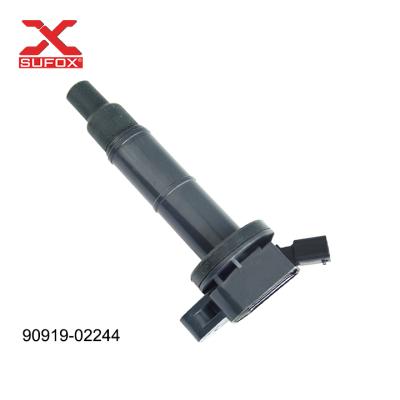 China Engine Parts Guangzhou Factory Supply 90919-02244 Ignition Coil For Toyota Camry Previa RAV 4 for sale