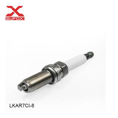 China Automotive Spare Parts Manufacturing OE LKAR7CI-8 Spark Plug For Buick For Chevrolet for sale