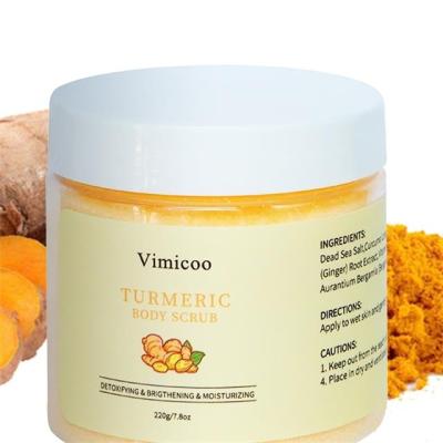 China Wholesale Exfoliator OEM ODM Skin Care Acne Treatment Pore Shrinking Bodyscrub Soothing Cleansing Turmeric Women Scrubs for sale