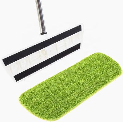 China Factory Sustainable Low Price Widely Used Microfiber Flat Mop Pad For Spray Mop Household Cleaning for sale