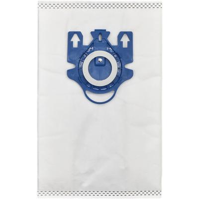 China Machine Washable Suitable For Miele Neck Vacuum Cleaner Dust Bag Blue Nonwoven Vacuum Cleaner Filter Bag for sale