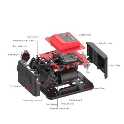 China Developing World Water Solutions Intelligent self-priming pump 110v50hz680w flow and pressure dual control household Booster pump high lift and large flow for sale