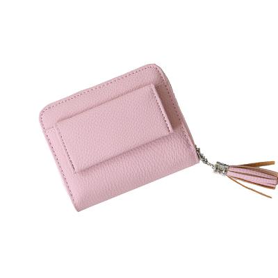 China Wholesale RFID Fashion Ladies Purses Durable PU Women Leather Wallets for sale