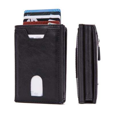 China New Holder Wallets Small Wallets Men Money Bag Eco-friendly Smart Casual Good Quality Mini Purse Male Automatic Aluminum Rfid Casual Wallets for sale