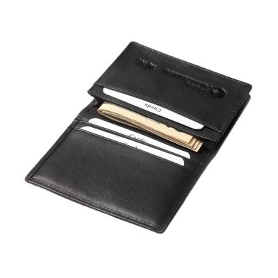 China Leather Business Card Holder Credit Card Holder Eco-friendly Hot Sale Custom Design Lastest for sale