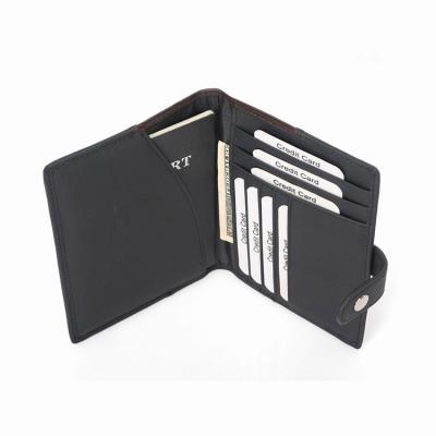 China Genuine Leather Mini Slim Rfid Casual Wallets Bifold Sublimation Wallets Multifunctional Genuine Leather Eco-friendly Multi-Function Holder for Men for sale