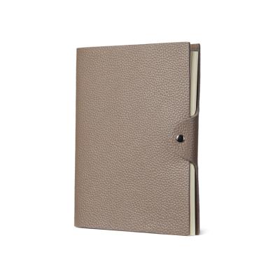 China Eco-friendly Printing Logo Custom Business Hardcover Pu Leather Spiral Notebook For Office for sale