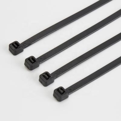 China 2.5*100 mm nylon heavy duty plastic zip ties 66 self-locking nylon cable ties for sale