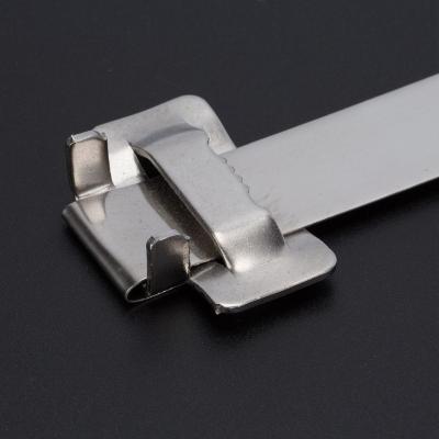 China High strengthTeeth lock 316 stainless steel steel bandage clips for sale